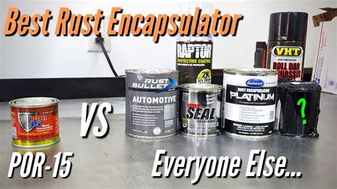 Best Rust Encapsulating Paint... POR-15, KBS, Eastwood ... - YouTube