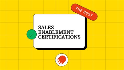 Best Sales Enablement Certification