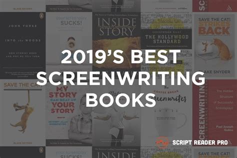 Best Screenwriting Books to Read in 2019 for Aspiring Screenwriters
