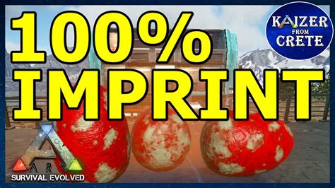 Best Server Settings For 100% Imprint FAST :: ARK: Survival Evolved ...