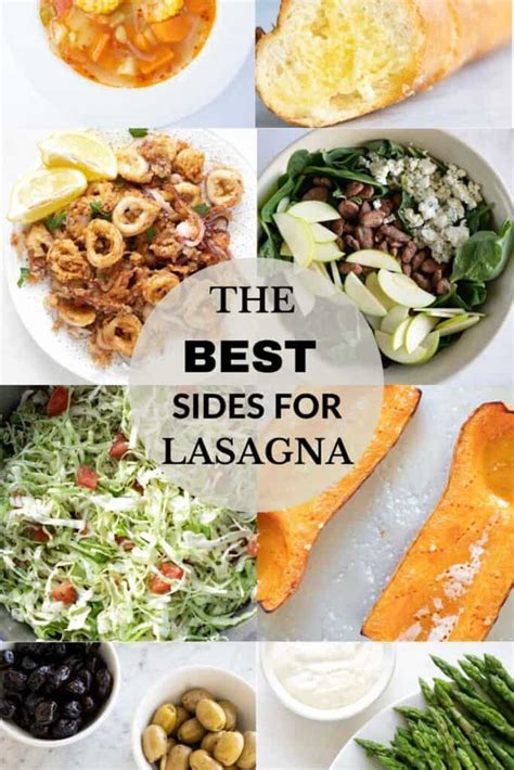 Best Side Dishes For Lasagna - The Matbakh