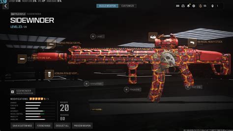 Best Sidewinder Loadout and Class Setup in MW3 and Warzone 3