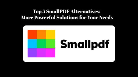 Best Smallpdf Alternatives & Competitors - SourceForge