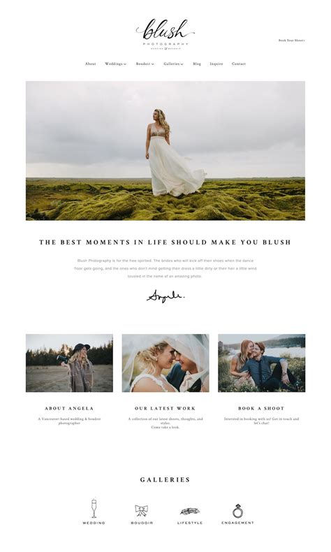 Best Squarespace Template For Photographers
