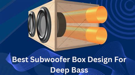 Best Subwoofer Box Design Images Subwoofer Box Design Subwoofer My