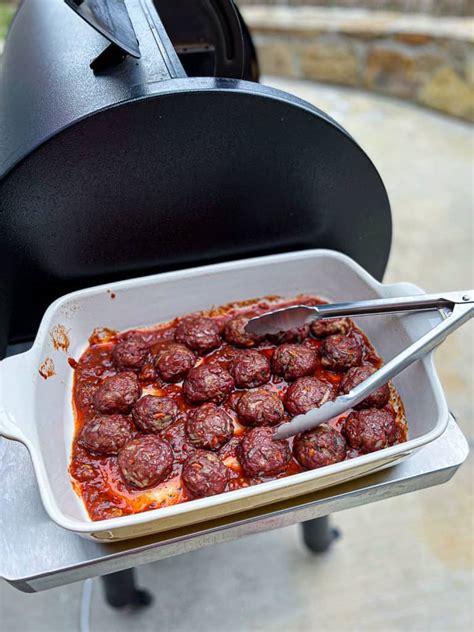 Best Traeger Smoked Meatballs Recipe (So Tasty!) - Sip Bite Go