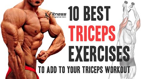 Best Triceps Workout 15 Effective Triceps Exercises of All Time