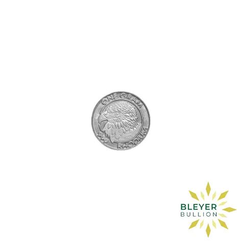 Best Value 1g American Rhodium Coin, 2009 - Bleyer Bullion