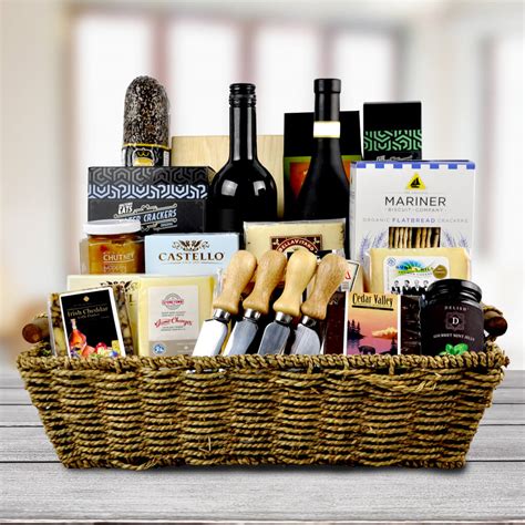 Best Wine And Cheese Gift Baskets
