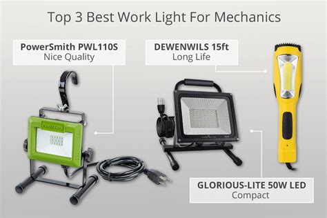 Best Work Light For Mechanics Of 2024 [Ultimate …