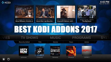 Best addons for kodi. BEST Kodi Addons List (May 2024) May 8, 2024. In this article we list the BEST Kodi addons available for movies & TV shows, live sports & replays, live TV … 