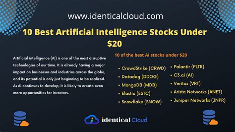 Best ai stocks under $20. Things To Know About Best ai stocks under $20. 