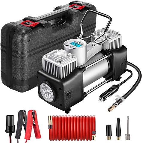 A Quiet 6 Gallon Air Compressor for Cold Weather. Read Customer Reviews →. This 6 gallon air compressor has a whole load of unique features, making it extra special. For instance, it has a high-efficiency motor that enables the compressor to start whatever the weather. This makes it an ideal tool for any area.. 