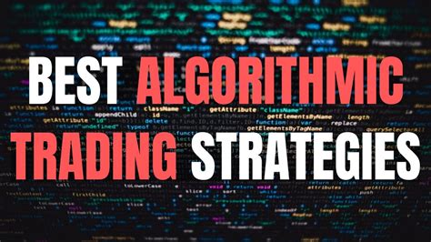 Best algorithmic trading. Things To Know About Best algorithmic trading. 