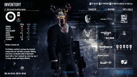 Best anarchist build payday 2. The Perk Decks system was added on Day 5 of CrimeFest 2014, and formed one of the main parts of Update 39 along with an extensive rebalance of existing Skills. Replacing passive tier bonuses, the Perk Decks system allows players to pick from twenty-two different "decks", each with nine perks (though the skills at second, fourth, sixth, and eighth rank are shared between all current decks ... 