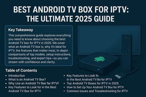 Best android tv box for iptv. .  ...