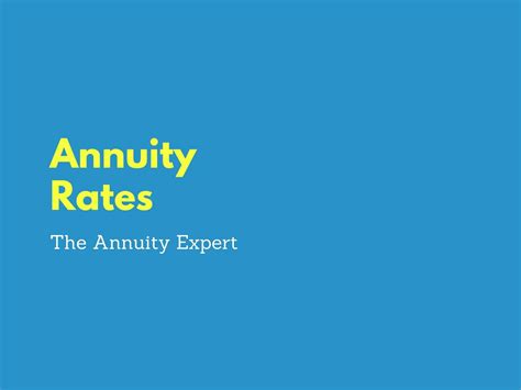 Best annuity rate. Things To Know About Best annuity rate. 