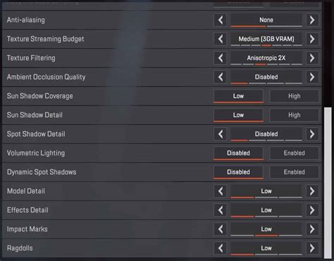 Best apex legends settings pc. .  ...