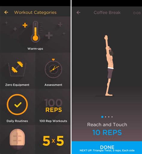 Best app for calisthenics. Calisteniapp - The Only Calisthenics App You Need. Get started. Matter of attitude. Calisthenics workouts for all levels and goals. Gain muscle, get stronger and … 