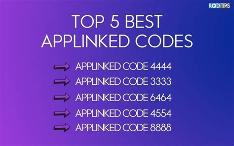 This guide will provide a list of the Best AppLinked Codes for 