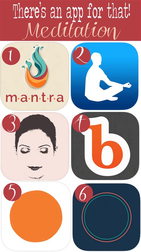 Best apps for meditation. 