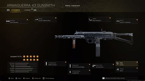 The Armaguerra 43 is an extremely effective SMG, and with the right attachments, Perks, and Equipment you can make the best loadout for it in Warzone Pacific Season 5 Reloaded. The Season 5 Reloaded update brought some major to the meta in Warzone Pacific, and players are trying out different guns following the numerous buffs and nerfs to .... 