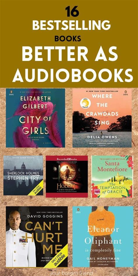 Best audible book. The information is exactly the same whether you pick up a hardcover or pop your AirPods in. You’re just reading with your ears instead of your eyes! One of the best ways to get audiobooks is ... 