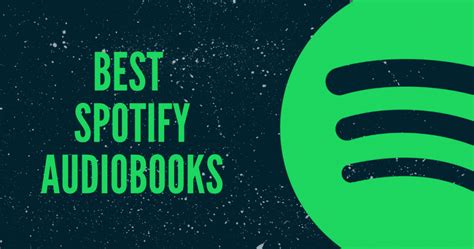 Best audiobooks on spotify. Things To Know About Best audiobooks on spotify. 