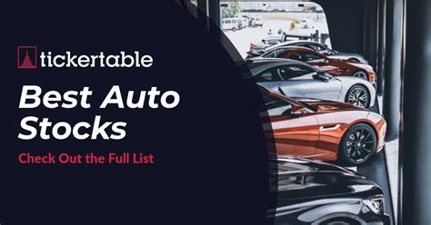 Best auto stocks. Things To Know About Best auto stocks. 