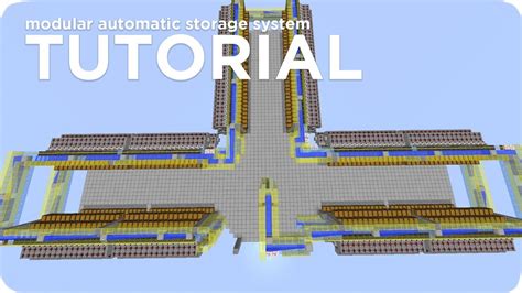 Best automatic storage system minecraft schematic.  200+ schematics, com...