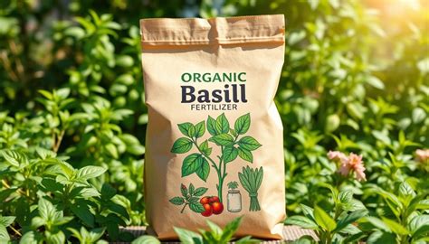 Best basil fertilizer.  Choose a balanced fertilizer with equal amount...