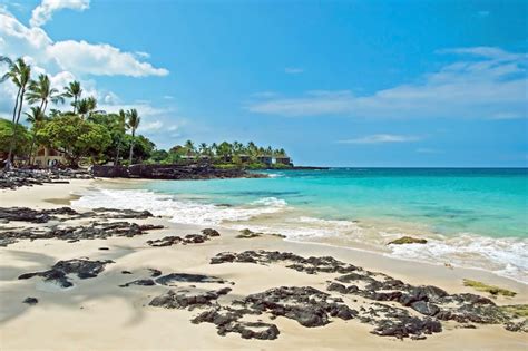 There are only 3 beaches in Kona all the rest 10 to 30 miles 