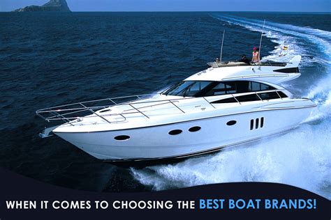 Best boat brands. When it comes to choosing the best boat brand, its not just about the name. Its also about the models and features each one offers. Heres a closer look at some of the top models from each of the 10 most popular boat brands: 1. Sea Ray: Sea Ray is renowned for its luxurious sportboats, which range from 17 to 61 feet. The brands Sundancer and L ... 