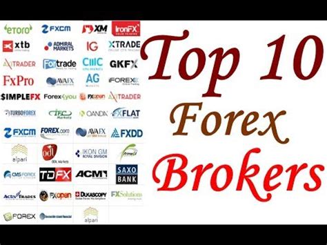 The Best Forex Brokers for 2023 Ranked. The 10 best forex brokers in the market right now are those listed below: GO Markets – Respected Forex Broker with Spreads from 0.0 Pips. AvaTrade .... 