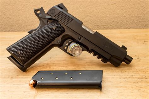 This will give you an idea of what you can get without having to deal with the cheap models that will likely break or jam on you in a short amount of time. At a Glance: Our Top Picks for 1911 Slides. OUR TOP PICK: Caspian - 1911 Slides - .45 Acp. Ed Brown - 1911 Slide 45acp. Fusion Firearms - 1911 6" Slide.