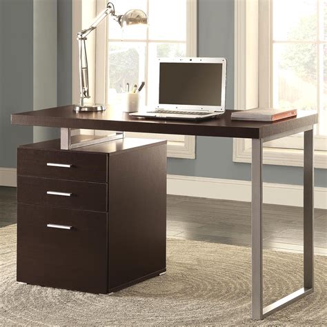 1 Best Overall Cheap Computer Desk Harmati Computer Desk $80 at Amazon Credit: Harmati Pros Offered in two sizes Includes two storage drawers …