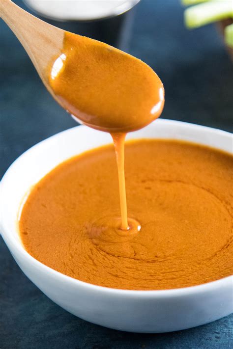 Best buffalo sauce. Nov 11, 2021 · First, melt the butter in a small saucepan on the stove over low heat. As soon as the butter is melted, whisk in the hot sauce, white vinegar and garlic powder. If you’re adding a pinch of cayenne pepper for extra heat, whisk that in now, too. Next, bring the sauce to a simmer, while whisking constantly. 