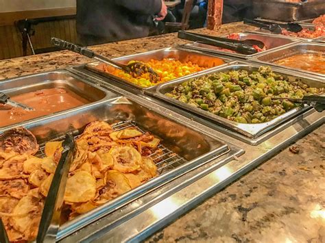Top 10 Best lunch buffet Near North Myrtle Beach, South Carolina. 1 . Big E’s Country Buffet & Seafood. “My wife had the lunch buffet and she really enjoyed herself. Will definitely be going back.” more. 2 . Sakura Hibachi Buffet. 3 . Captain George’s Seafood Restaurant..
