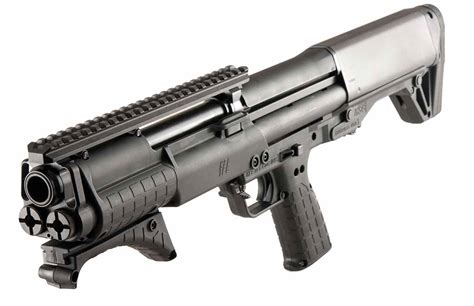 Best bullpup shotguns. AVERAGE. The 590 Shockwave from Mossberg is a super-compact shotgun designed for bad-breath distance home defense applications. The 590 series, generally, offers updated and beefier components than the Mossberg 500, with 590s a favorite of military and law enforcement due to their need for rugged firearms. 