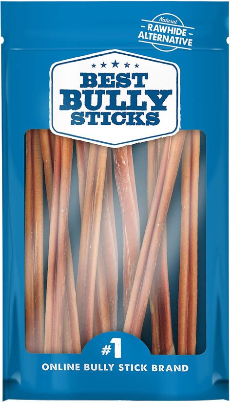 Best bully sticks bully. These satisfying and rewarding chews are slightly softer than our 6-Inch Braided Bully Sticks, which means they're ideal for small to medium-sized dogs. Made from 100% beef esophagus, they're an excellent source of chondroitin for joint and cartilage health. Ideal for small to medium-sized dogs. Slightly softer alternative to bully sticks. 