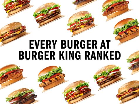 Best burger king burger. 14. Triple Whopper. 13. Big King XL. 12. Chicken Fries. 11. Bacon, Sausage, Egg & Cheese Biscuit. 10. Hamburger. 9. Double Quarter Pounder King. 8. Chicken … 