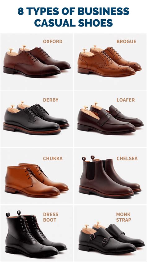 Best business casual shoes. The Gucci loafer is well known for the horse-bit-inspired metal strap across the shoe. The tassel-style loafer as its name suggests features those tassels on top of the shoe. For a … 