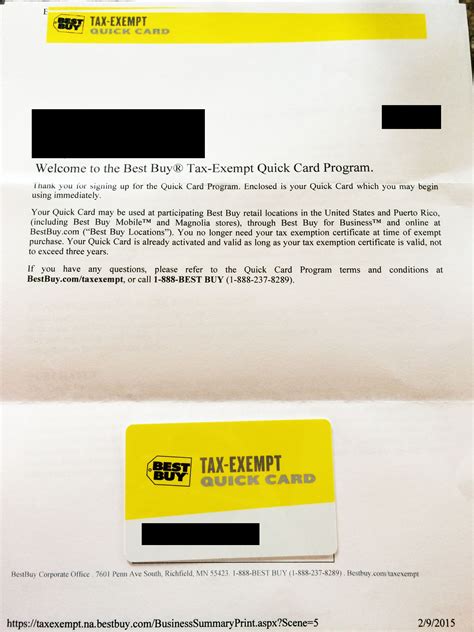 Best buy tax exempt. The Best Buy Tax-Exempt Quick Card lets people with a tax-exempt status quickly purchase eligible products in-store and online. You can apply in-store to receive your card instantly, or print and mail this registration form with your tax exemption certificate. 