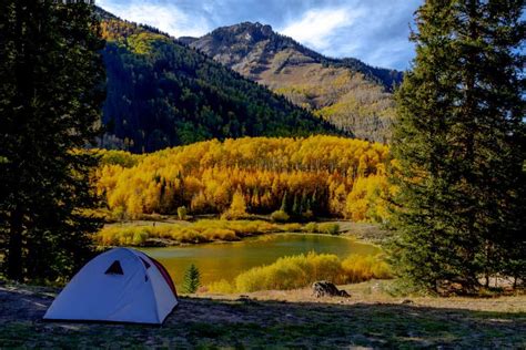 Amphitheater Campground is located near the town of Ouray, Colo