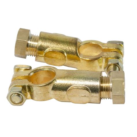 Battery Terminal Connectors 1 Pair, Battery Terminals Brass (M8 x 25mm Bolt), Battery Cable Ends Quick Release, Car Battery Terminal with Anti-Corrosion Pad for Car, caravan, truck, boat by XIOGZAXI $7.99 $ 7 . 99. 