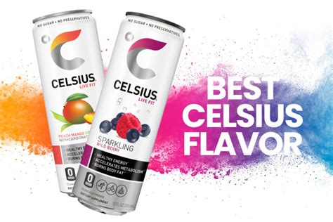 Best celsius flavor. Jan 17, 2023 ... Best Celsius Flavors Ranked · 1. Sparkling Wild Berry · 2. Sparkling Strawberry Guava · 3. Sparkling Peach Vibe – White Peach · 4. Peac... 