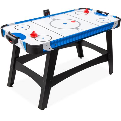 Sport Squad HX40 40 inch Table Top Air Hockey Table for Kids and Adults - Electric Motor Fan - Includes 2 Pushers and 2 Air Hockey Pucks - Great for Playing on the Floor, Tabletop, or Dorm Room ... Best Choice Products 40in Portable Tabletop Air Hockey Arcade Table for Game Room, Living Room w/ 100V Motor, Powerful Electric Fan, 2 …