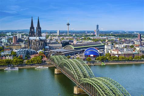 Best cities to visit in germany. 13. Cologne. Cologne, or Köln, is a historic city in Germany, packed with impressive architecture and culture. Summer is an excellent time to visit Cologne, thanks to its comfortably warm weather, with the average temperature between 12-24℃. With the enjoyable weather, summer is the season of celebration outdoors. 