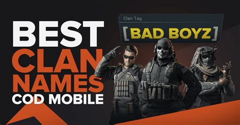 Best clan names cod. Jan 13, 2024 · Cool CODM names for COD Mobile players 2023 with special characters. The list features unique and stylish COD names with special characters so players can simply copy and paste them in-game without having to use a CODM name generator; Fɪɴᴀʟ乂Sᴛʀɪᴋᴇ. 𝙱𝚛𝚞𝚑シ︎. 