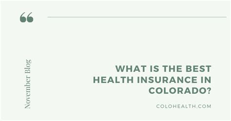 Best colorado health insurance. Things To Know About Best colorado health insurance. 